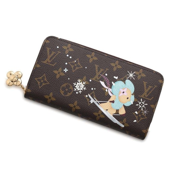 Louis Vuitton Handbags - Louis Vuitton Monogram Vivienne Zippy Wallet Round Zipper Blue Long